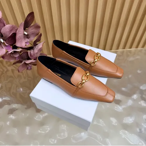 Yves Saint Laurent YSL Leather Shoes For Women #1474917
