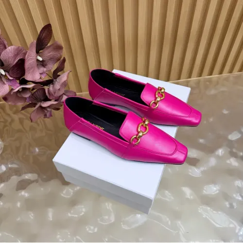 Yves Saint Laurent YSL Leather Shoes For Women #1474919