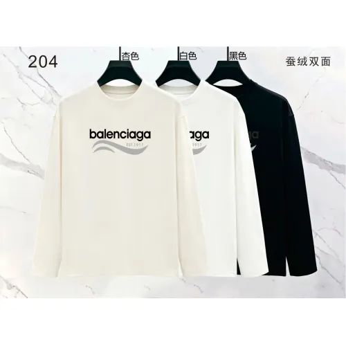 Replica Balenciaga T-Shirts Long Sleeved For Men #1474957 $39.00 USD for Wholesale