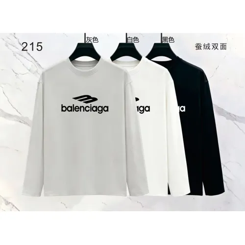 Replica Balenciaga T-Shirts Long Sleeved For Men #1474979 $39.00 USD for Wholesale