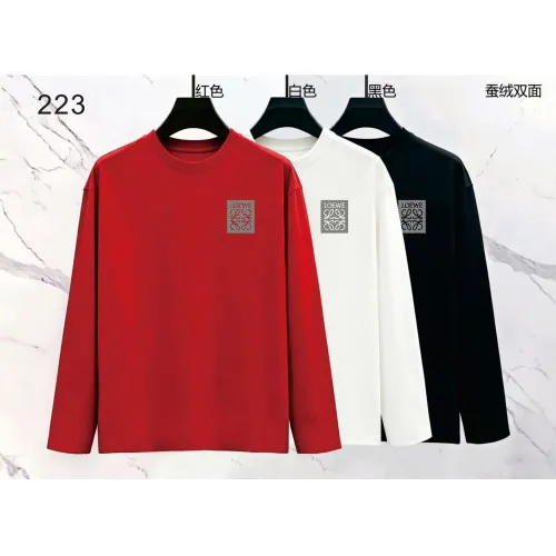 Replica LOEWE T-Shirts Long Sleeved For Men #1474988 $39.00 USD for Wholesale