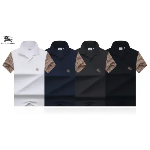 Replica Burberry T-Shirts Short Sleeved For Men #1475226 $32.00 USD for Wholesale