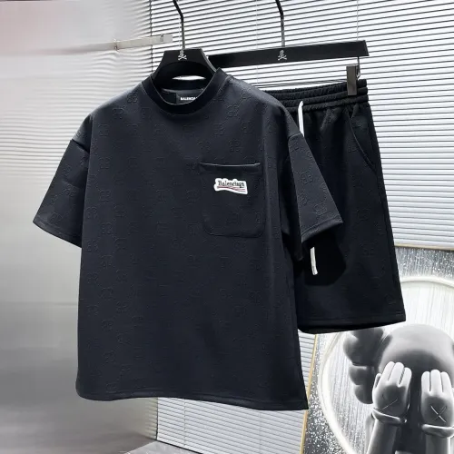Balenciaga Fashion Tracksuits Short Sleeved For Men #1475408