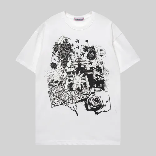 Alexander McQueen T-shirts Short Sleeved For Unisex #1475422