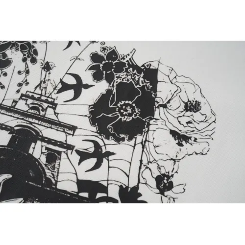 Replica Alexander McQueen T-shirts Short Sleeved For Unisex #1475422 $32.00 USD for Wholesale