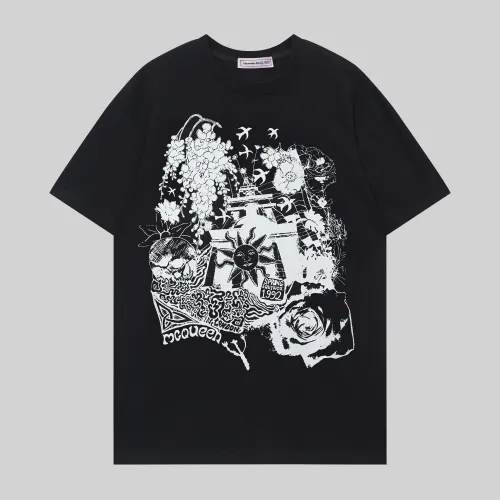 Alexander McQueen T-shirts Short Sleeved For Unisex #1475423