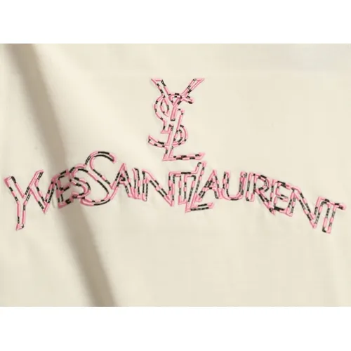 Replica Yves Saint Laurent YSL T-shirts Short Sleeved For Unisex #1475520 $45.00 USD for Wholesale