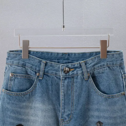 Replica Chrome Hearts Jeans For Men #1475668 $52.00 USD for Wholesale