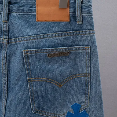 Replica Chrome Hearts Jeans For Men #1475670 $52.00 USD for Wholesale