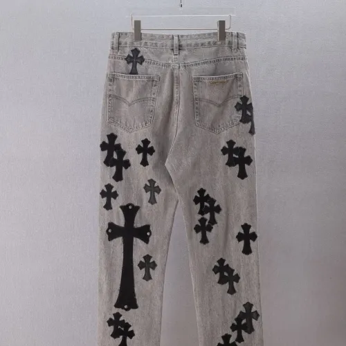 Replica Chrome Hearts Jeans For Men #1475677 $72.00 USD for Wholesale
