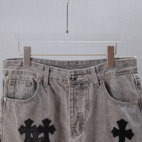Replica Chrome Hearts Jeans For Men #1475677 $72.00 USD for Wholesale