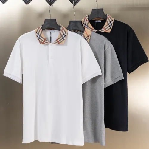 Replica Burberry T-Shirts Short Sleeved For Men #1475690 $45.00 USD for Wholesale