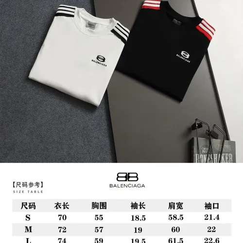 Replica Balenciaga T-Shirts Short Sleeved For Unisex #1475747 $45.00 USD for Wholesale