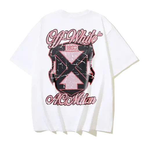 Off-White T-Shirts Short Sleeved For Unisex #1475785