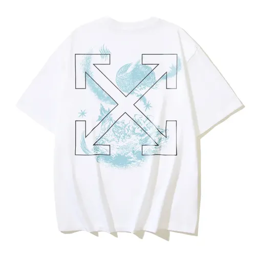 Off-White T-Shirts Short Sleeved For Unisex #1475792
