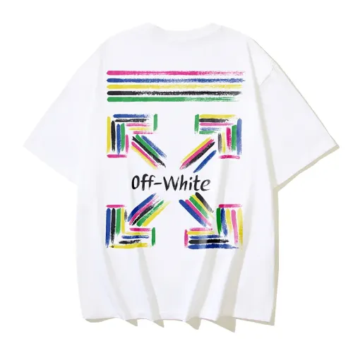 Off-White T-Shirts Short Sleeved For Unisex #1475797