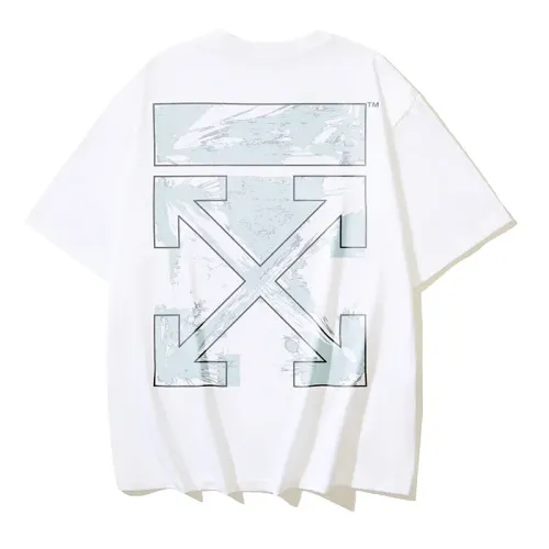 Off-White T-Shirts Short Sleeved For Unisex #1475801