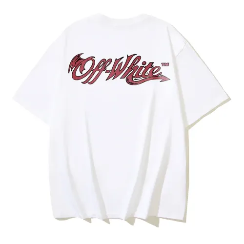 Replica Off-White T-Shirts Short Sleeved For Unisex #1475805 $29.00 USD for Wholesale