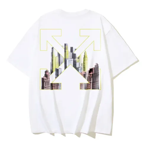 Replica Off-White T-Shirts Short Sleeved For Unisex #1475822 $32.00 USD for Wholesale