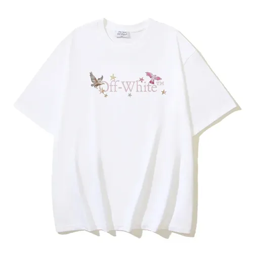 Off-White T-Shirts Short Sleeved For Unisex #1475826