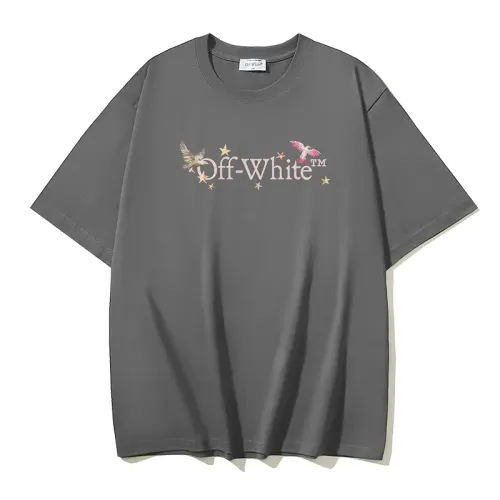 Off-White T-Shirts Short Sleeved For Unisex #1475827