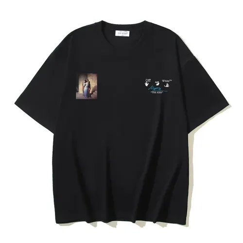 Off-White T-Shirts Short Sleeved For Unisex #1475838