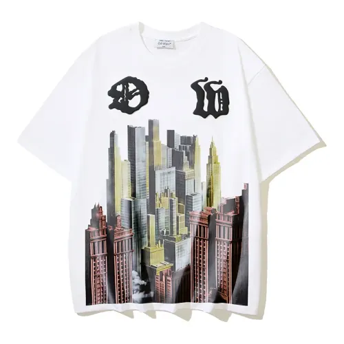 Off-White T-Shirts Short Sleeved For Unisex #1475855