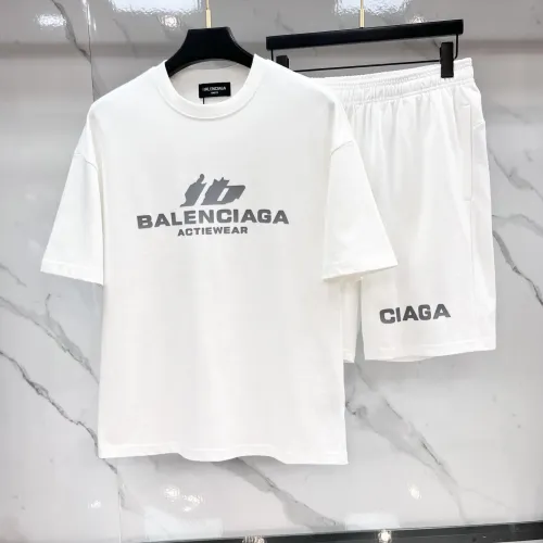Balenciaga Fashion Tracksuits Short Sleeved For Men #1476071
