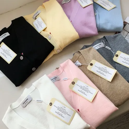 Replica Thom Browne TB Sweaters Long Sleeved For Women #1476162 $42.00 USD for Wholesale