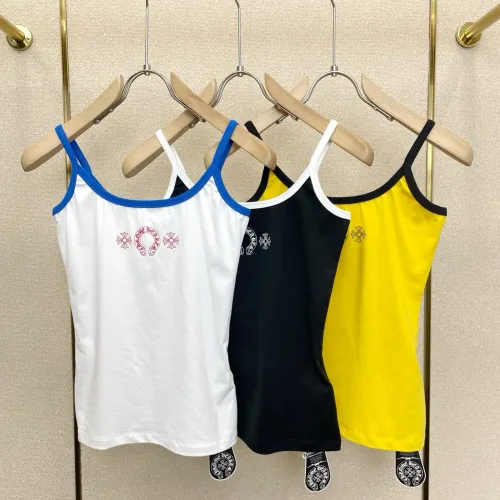 Replica Chrome Hearts T-Shirts Sleeveless For Women #1476429 $56.00 USD for Wholesale