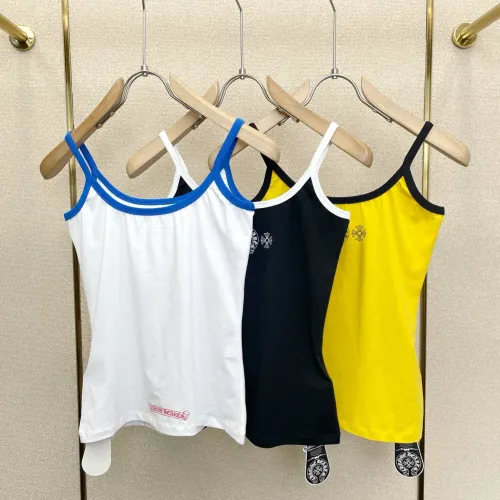 Replica Chrome Hearts T-Shirts Sleeveless For Women #1476429 $56.00 USD for Wholesale