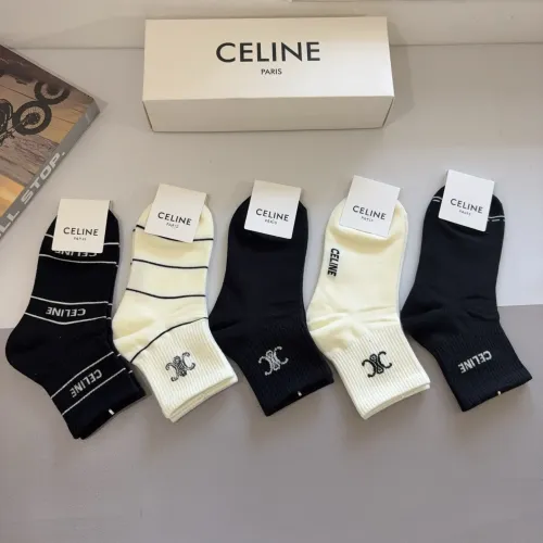 Replica Celine Socks #1476512 $27.00 USD for Wholesale
