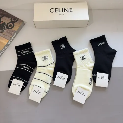 Replica Celine Socks #1476512 $27.00 USD for Wholesale