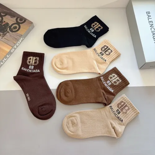 Replica Balenciaga Socks #1476518 $27.00 USD for Wholesale