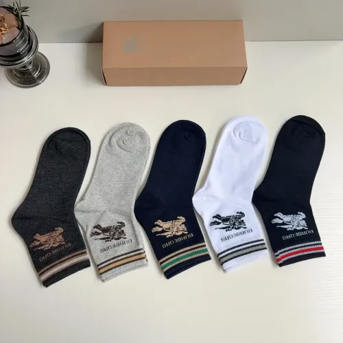 Replica Burberry Socks For Men #1476555 $29.00 USD for Wholesale