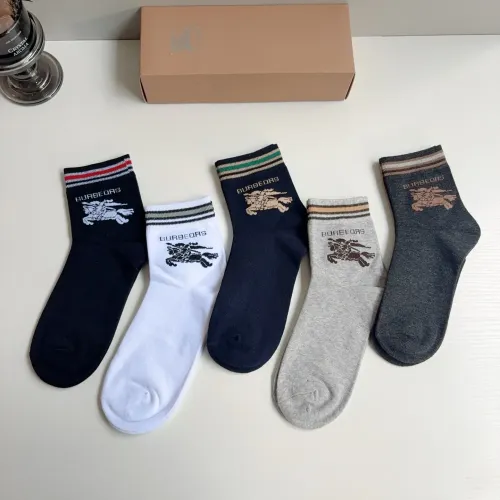 Replica Burberry Socks For Men #1476555 $29.00 USD for Wholesale