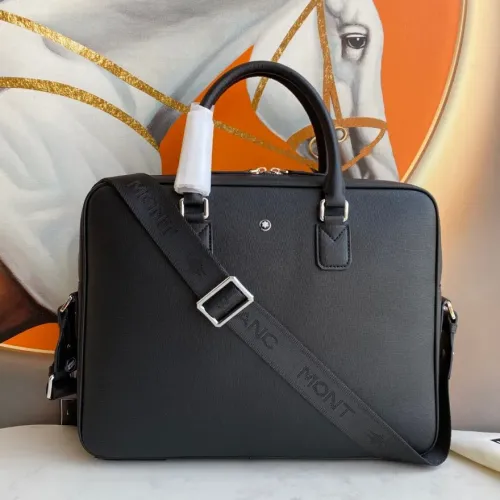 Replica Mont Blanc AAA Man Handbags #1477106 $160.00 USD for Wholesale