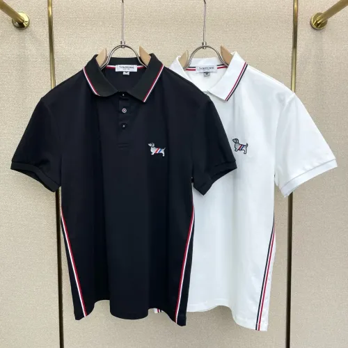 Replica Thom Browne TB T-Shirts Short Sleeved For Men #1477284 $82.00 USD for Wholesale