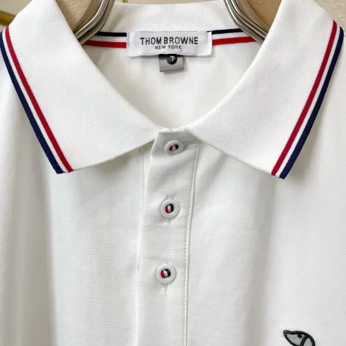 Replica Thom Browne TB T-Shirts Short Sleeved For Men #1477284 $82.00 USD for Wholesale