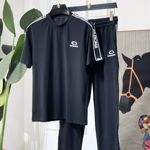 Balenciaga Fashion Tracksuits Short Sleeved For Men #1477463