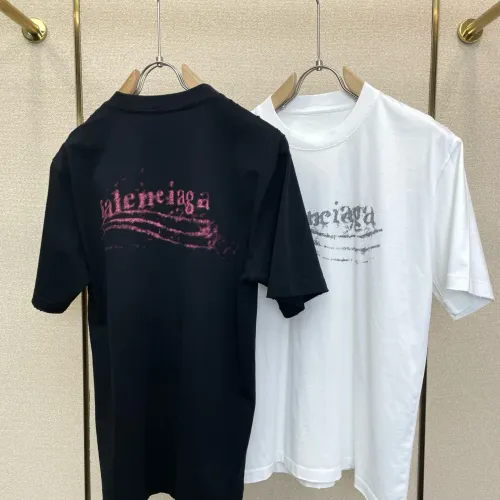 Replica Balenciaga T-Shirts Short Sleeved For Men #1477570 $72.00 USD for Wholesale
