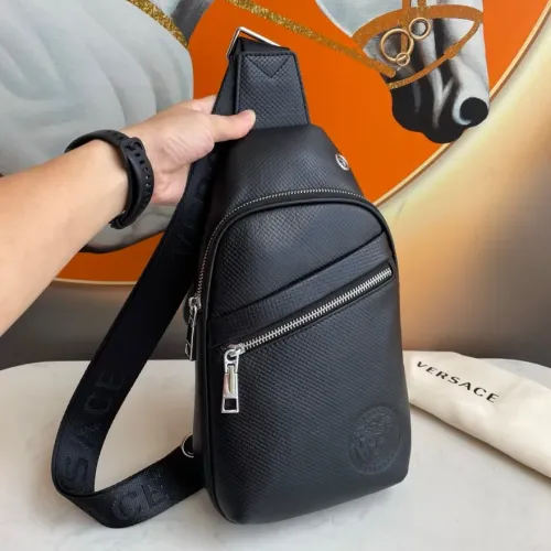 Replica Versace AAA Man Messenger Bags #1477625 $100.00 USD for Wholesale
