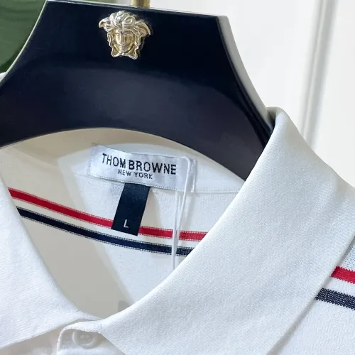 Replica Thom Browne TB T-Shirts Short Sleeved For Men #1477672 $92.00 USD for Wholesale
