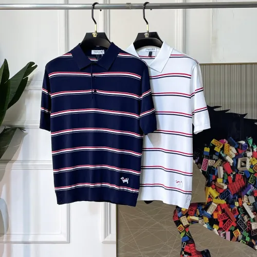 Replica Thom Browne TB T-Shirts Short Sleeved For Men #1477673 $92.00 USD for Wholesale