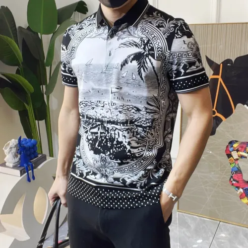 Replica Dolce & Gabbana D&G T-Shirts Short Sleeved For Men #1477704 $96.00 USD for Wholesale
