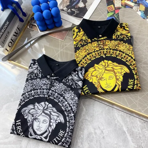Replica Versace T-Shirts Short Sleeved For Men #1477707 $96.00 USD for Wholesale