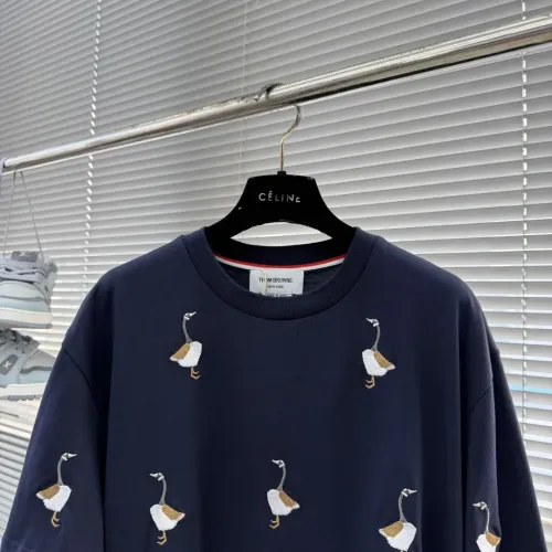 Replica Thom Browne TB T-Shirts Short Sleeved For Men #1477795 $76.00 USD for Wholesale