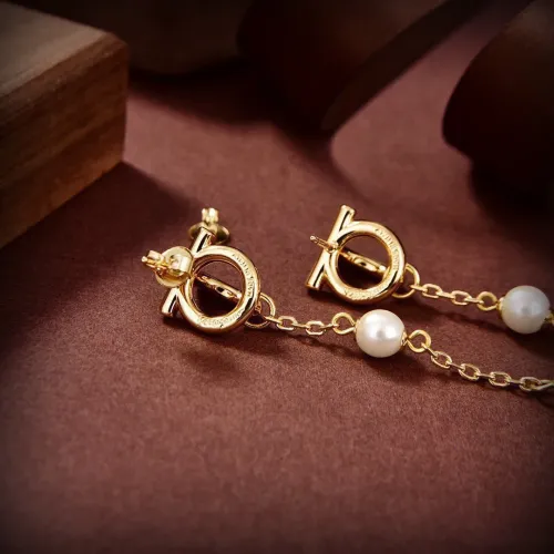 Replica Salvatore Ferragamo Earrings For Women #1477812 $25.00 USD for Wholesale