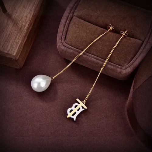Replica Burberry Earrings For Women #1477813 $25.00 USD for Wholesale