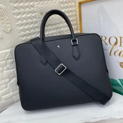 Replica Mont Blanc AAA Man Handbags #1477892 $160.00 USD for Wholesale